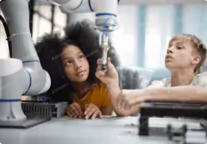 Advanced robotics and AI learning tools for kids at Big Brainbox.