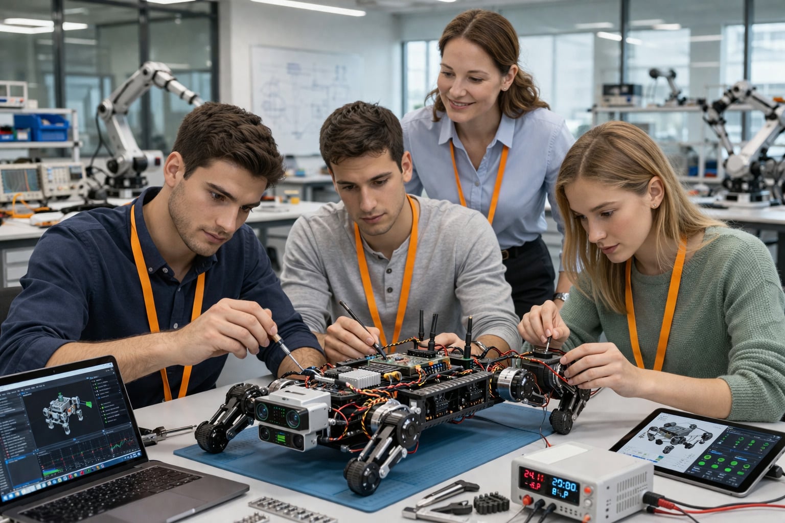 Bringing Robotics to Life Through Structured Team Learning